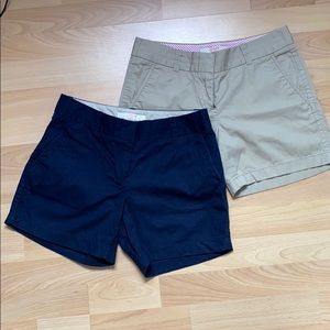 J crew Chino broken-in Shorts